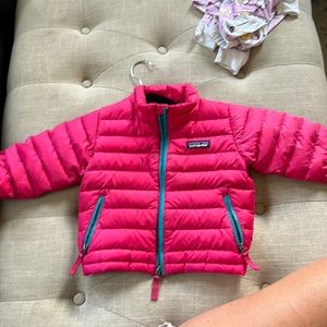 Patagonia puffer jacket. 12-18 months